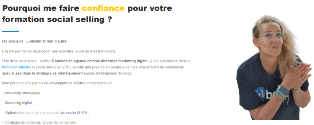 formation social selling d'Emmanuelle Petiau